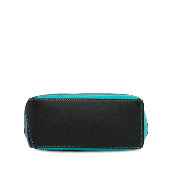 Pre-Loved LOEWE Mini Tricolor Calfskin Puzzle Satchel - Picture 5 of 12